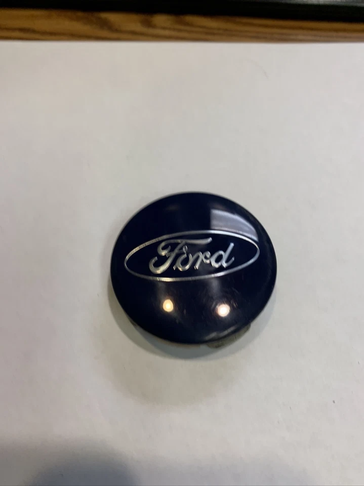 单原始设备制造商蓝色中心盖适用于 2013 - 2019 年福特 Edge Escape Taurus 6M21-1003-AA — 第 1/1 张图片