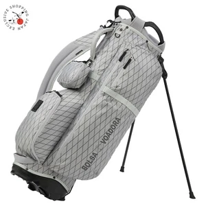 Mizuno Golf BOLSA Carry Stand Bag 9.5 x 47in 4-way Lightweight 2.5kg 2023 Silver - Picture 1 of 9