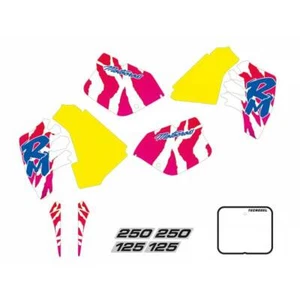 kit adesivi Replica Suzuki 1992 Tecnosel Suzuki Rm 125 1992 Rm 250 1989-1992 - Imagen 1 de 2