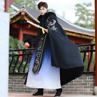 Manteau chaud homme chanfu broderie traditionnelle chinoise cape cos costume hanfu