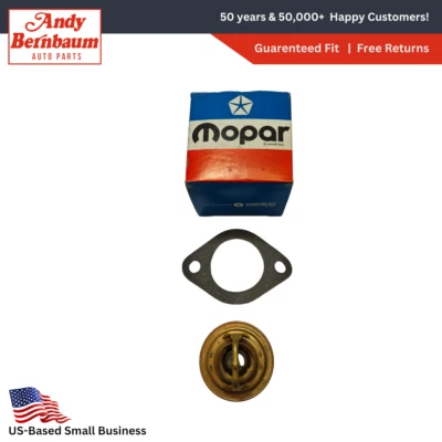 Chrysler Dodge 1960-1967 160 grados termostato con junta 6 cilindros 3514174 nuevo en stock Foto 1 de 4