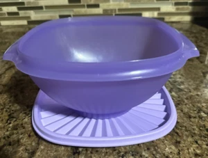 Tupperware Servierschüssel ~ Farbe Lavendel ~ 8 Tassen / 1,9 Liter ~ Neu! - Bild 1 von 15