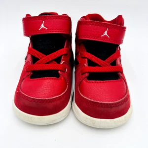Nike Jordan Flight Club '91 BT Gym Red Style 555330-600 Toddler Size 4C - Picture 1 of 7