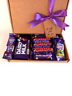 CADBURY Chocolate Hamper Birthday Gift Box Letter Box Present Wispa Dairy Milk