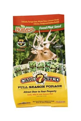Evolved Harvest 5 Card Draw 10 Lb Bag Food Plot 7 Seed Forage Premium quality - Image 1 of 2
