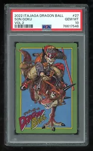 Dragon Ball Japanese Itajaga 2 27 Son Goku 2002 Card PSA 10 76617546 - Picture 1 of 2
