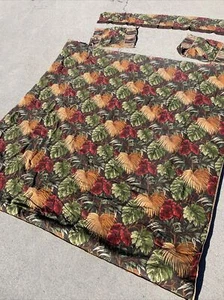 J C PENNEY jcp Home richloom Comforter Pillow Shams Valance Palm Key West ❤️sj3j - Picture 1 of 11