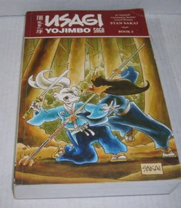 Lotto fumetti Stan Sakai USAGI YOJIMBO SAGA 1a edizione fumetti # 2 Dark Horse TPB - Foto 1 di 4