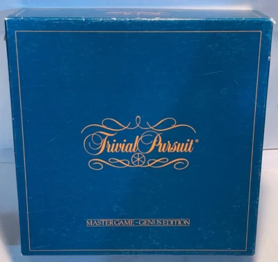 **100% COMPLETE** Vintage 1981 Trivial Pursuit Master Game Genius Edition - Image 1 of 4