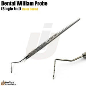 Dental Michigan O Probe Pocket Parodontal William Marking Messscaler Neu - Bild 1 von 3