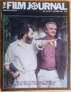 1989 THE FILM JOURNAL BURT REYNOLDS BILL FORSYTH ON COVER 05450 - Foto 1 di 24