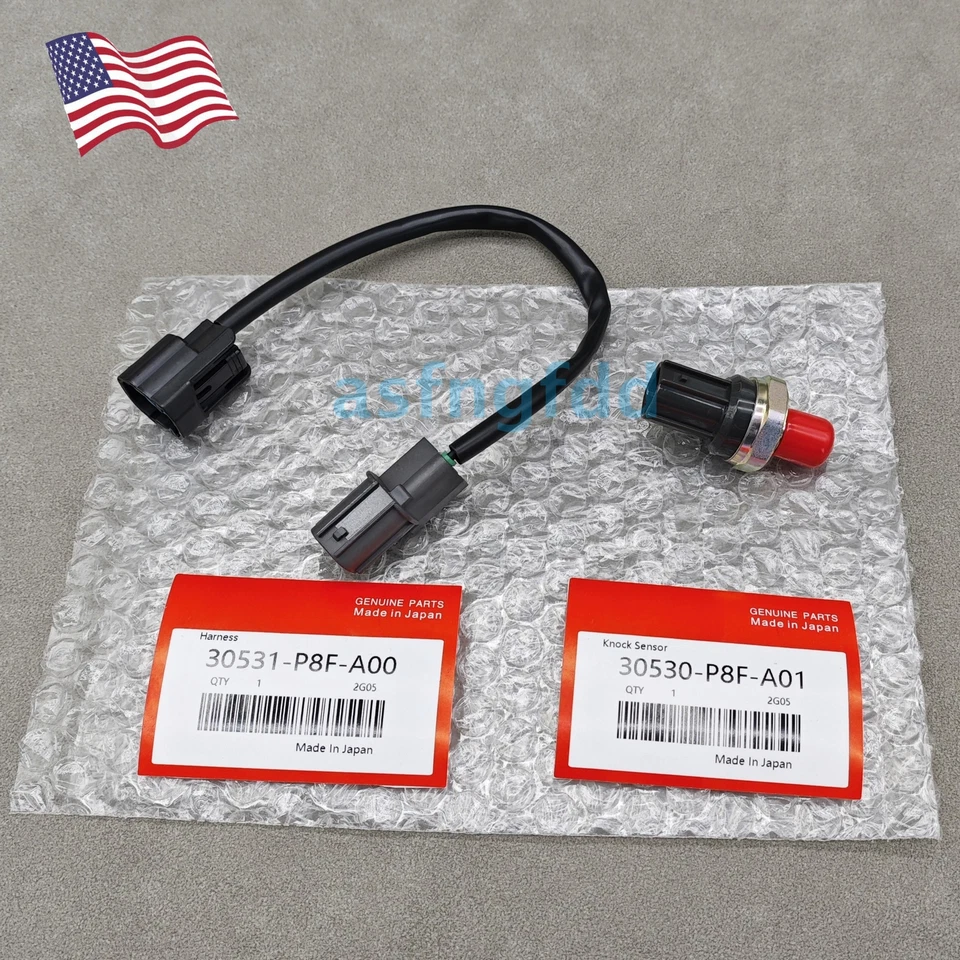 NUEVO sensor de golpe y arnés para Honda Accord Pilot Acura CL MDX 30531-P8F-A00 Foto 1 de 4