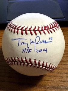 TONY LARUSSA 6 SIGNED AUTOGRAPHED OML BASEBALL!  Cardinals, Athletics!  HOF 2014 - Picture 1 of 2