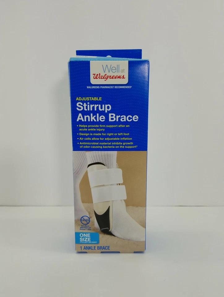 Estribo Walgreens Soporte Firme Talla Única Ajustable Izquierda/Derecha *NUEVO Foto 1 de 4