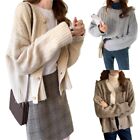 Trendy Knitted Sweater for Women Comfortable and Stylish Long Sleeve Cardigan
