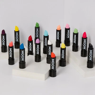 Moon Glow Neon UV Lipstick - Choose from 16 colours  - Glows brightly under UV! - Image 1 of 4