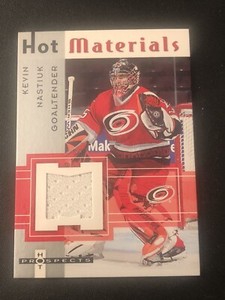 2005-06 Fleer Hot Prospects Hot Materials Kevin Nastiuk #HM-KN Rookie RC