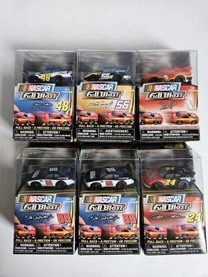 2011 Nascar полный взрыв тянуть назад автомобили лот из 6 автомобилей новый в коробке - Изображение 1 из 4