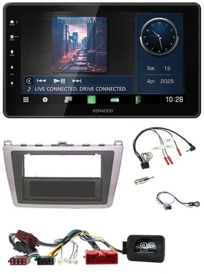 Kenwood Lenkrad Bluetooth USB DAB Autoradio für Mazda 6 2010-2012 aktiv - Bild 1 von 4