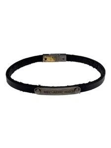 Bracciale uomo pelle SAINT LAURENT - Foto 1 di 4
