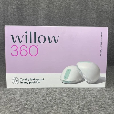 Willow 360 Wearable In-Bra Electric Breast Pumps White 24mm SEALED - Image 1 of 4