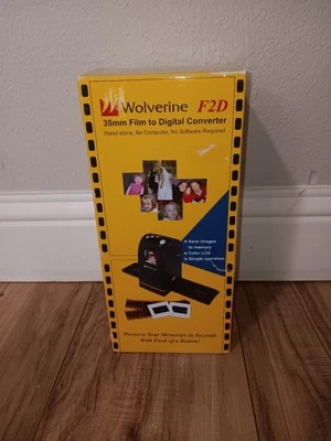 Wolverine F2D 35mm Film to Digital Converter Stand Alone No Software Needed  - Image 1 of 4