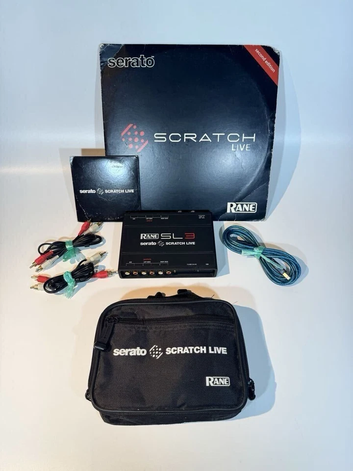 RANE SL3 with Audio Cable and Control Vinyl Tested Working Audio Interface - Image 1 of 4