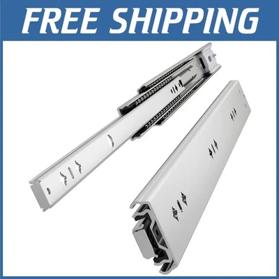 Toboganes de extensión completa de 22", carga de 265 lb, cierre suave Foto 1 de 4