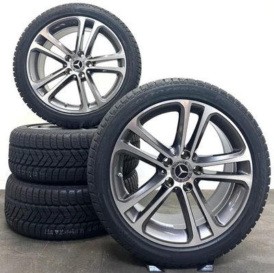 Original Mercedes W206 S206 18 Zoll Felgen A2064016400 Winterräder 225 45R18 NEU - Bild 1 von 4