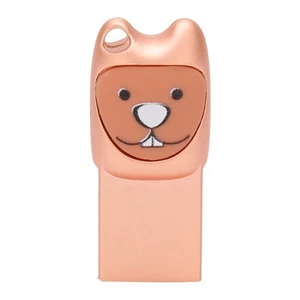 USB2.0 Flash Drive Cute Cartoon Portable Memory Stick With Adapter For Andr-o FY - Afbeelding 1 van 31