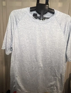 Mondetta Outdoor Project Short Sleeve Shirt Men's LARGE Gray Polyester... - Picture 1 of 4