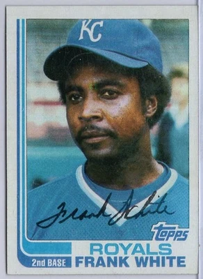 1982 Topps #645 Frank White in EXMT Condition Royals - Image 1 of 2