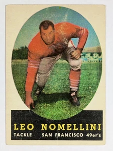 1958 Topps #89 Leo Nomellini (VG) - Picture 1 of 2