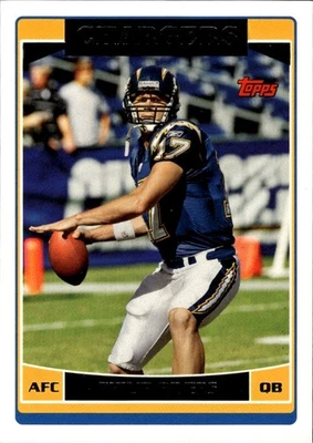 2006 Topps #117 Philip Rivers San Diego Chargers - Image 1 of 2