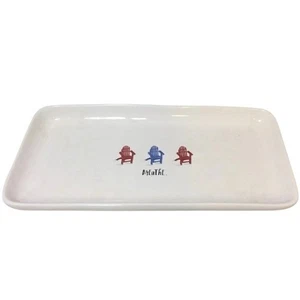 Rae Dunn Strandkorbplatte "Breathe" - Bild 1 von 2