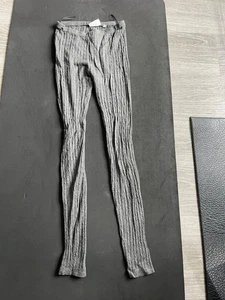 2 Paar graue Leggings & Strumpfhosen für Damen Größe 8/Small New Look H&M - Bild 1 von 8