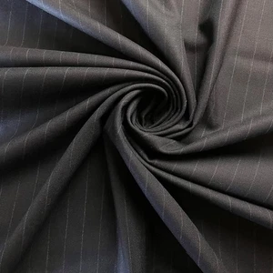 Black Pin Stripe Superfine 150 piece 40 X 58" wide - Picture 1 of 6