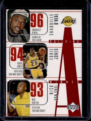 1996-97 Upper Deck Shaquille O'Neal Eddie Jones Van Exel Kobe Bryant #148 Foto 1 de 2