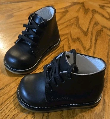 Josmo Bebé Unisex Zapatos para Caminar Primer Caminante Talla 3 Negro Foto 1 de 4