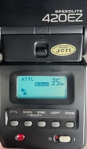 Canon Speedlite 420EZ Shoes Mount Camera Flash Photography - Picture 1 of 10