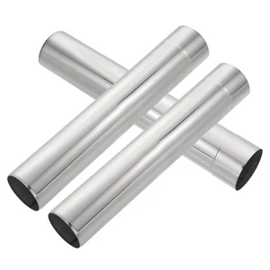 2.95 Inch Stove Pipe, 3Pcs Stainless Steel Thickened Lengthen Straight Tent S... - Bild 1 von 6