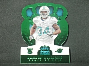 Damien Williams 2014 Panini Crown Royale Green Rookie (4/5) Dolphins Falcons RC - Picture 1 of 2