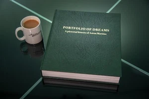 ASTON MARTIN PORTFOLIO OF DREAMS BOOK, IDEAL GIFT , BOND 007 -25% special offer - Bild 1 von 12