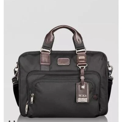 TUMI Yuma Slim Brief Case Laptop Bag - Image 1 of 4