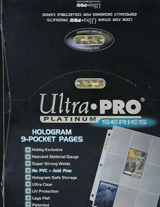 10 páginas de bolsillo Ultra Pro Platinum 9 - Imagen 1 de 1