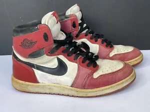 Vintage 1985 Nike Air Jordan 1 Chicago US9 Extremely Rare Holy Grail OG - Bild 1 von 21
