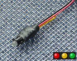 5mm LED 12v Voltmeter Battery level Charge monitor indicator lamp gauge meter K - Picture 1 of 2