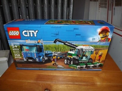 LEGO CITY 60223 HARVESTER TRANSPORT NEW IN BOX 2019 - Image 1 of 4