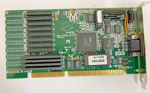 RARA TARJETA DE COLECCIÓN ALPHA SYSTEMS LAB WEITEK 5286-080-PFP ZIPP MEM ISA VGA MXB97 - Imagen 1 de 4