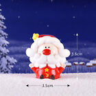 8 Christmas Mini Figurines for DIY Snow Globe Decoration